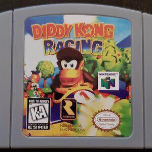Diddy Kong Racing Video Game Nintendo 64 N64